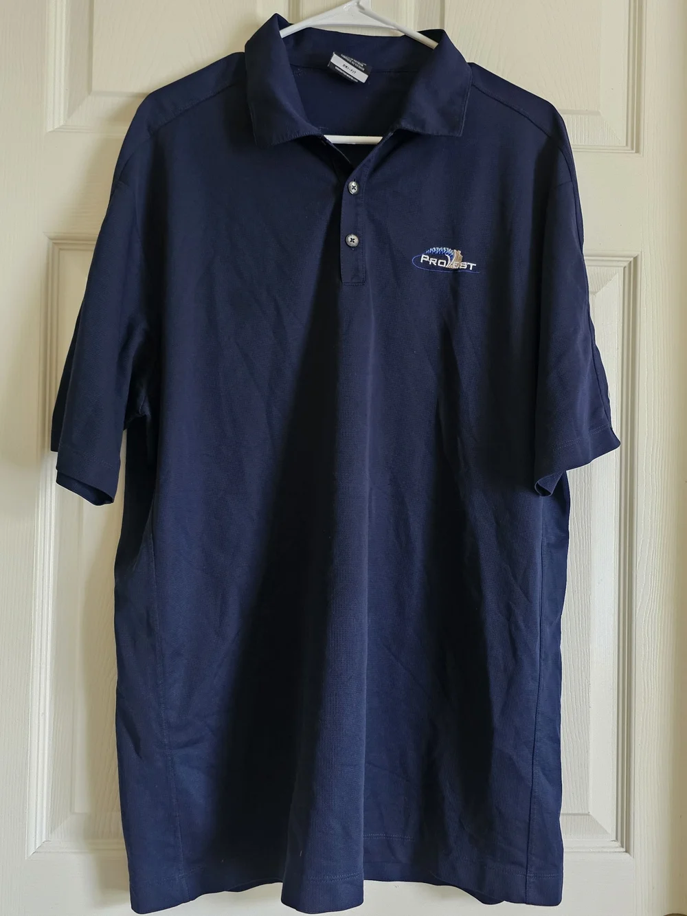 Nike Golf Dri-FIT Men's Navy Blue Polo Shirt Size XL | Provest Logo